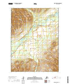 Lake Clark B-8 NE topographic map thumbnail