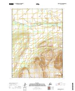Lake Clark C-6 SW topographic map thumbnail