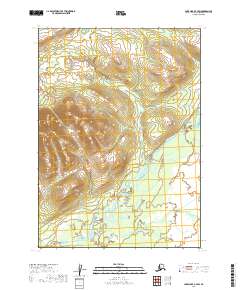 Lake Clark C-7 SW topographic map thumbnail