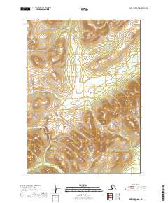 Lake Clark C-8 SE topographic map thumbnail