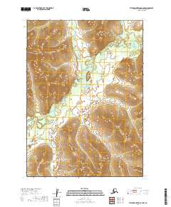 Taylor Mountains B-3 NW topographic map thumbnail