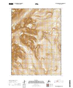 Taylor Mountains B-6 NE topographic map thumbnail