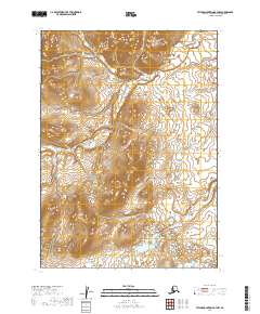 Taylor Mountains B-7 NW topographic map thumbnail