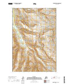 Mount Katmai D-1 SE topographic map thumbnail