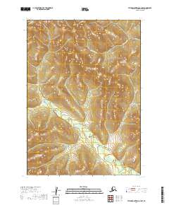 Taylor Mountains C-4 NW topographic map thumbnail