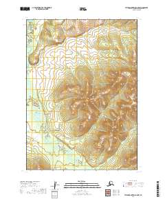Taylor Mountains C-5 NW topographic map thumbnail
