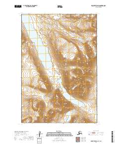 Mount Katmai D-4 SE 2019 topographic map thumbnail