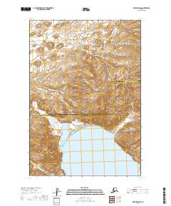Karluk D-5 SW topographic map thumbnail