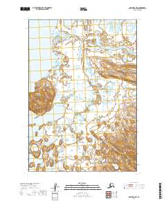 Karluk D-6 SW topographic map thumbnail