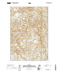 Naknek D-4 NW 2019 topographic map thumbnail
