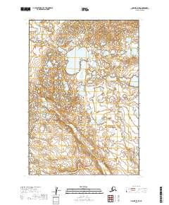 Ugashik D-4 SE topographic map thumbnail