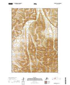 Sleetmute B-8 NE topographic map thumbnail