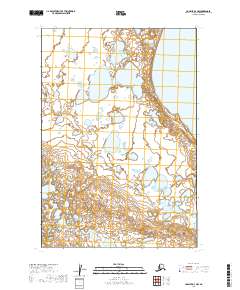 Ugashik D-3 NW topographic map thumbnail