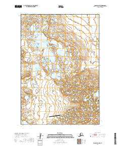 Ugashik D-4 NE topographic map thumbnail