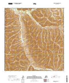 Iditarod A-2 SW topographic map thumbnail