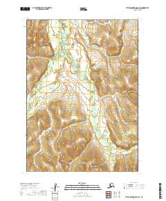 Taylor Mountains D-3 SE topographic map thumbnail