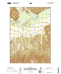 Sleetmute A-4 SW topographic map thumbnail