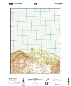 Iliamna B-6 NW topographic map thumbnail