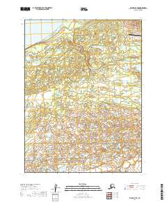 Iliamna B-7 SE topographic map thumbnail