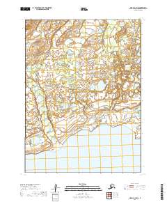 Iliamna C-6 NW topographic map thumbnail