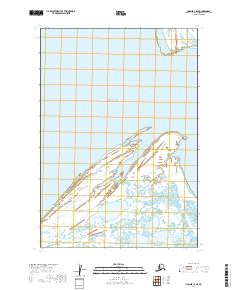 Ugashik C-6 SE topographic map thumbnail
