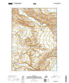 Ugashik D-3 SE topographic map thumbnail