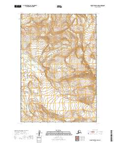 Mount Katmai B-2 NW topographic map thumbnail