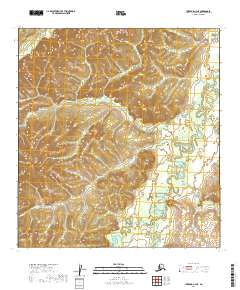 Iditarod C-2 NE topographic map thumbnail