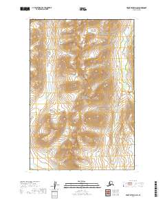 Mount Katmai D-3 SW topographic map thumbnail
