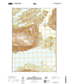 Mount Katmai C-5 SE topographic map thumbnail