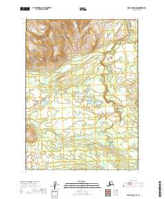 Lake Clark B-6 SW topographic map thumbnail