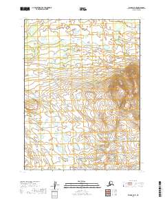 Iliamna B-6 SE topographic map thumbnail