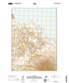 Ugashik D-2 SE topographic map thumbnail