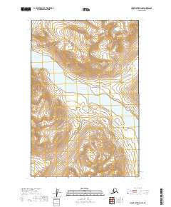 Mount Katmai D-3 NW topographic map thumbnail