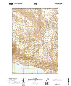 Naknek A-1 SW topographic map thumbnail