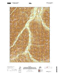 Sleetmute A-7 NE topographic map thumbnail