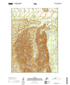 Sleetmute B-4 SE topographic map thumbnail