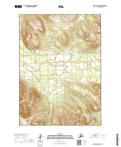 Lake Clark C-8 NE topographic map thumbnail