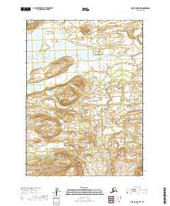 Lake Clark A-7 SE topographic map thumbnail