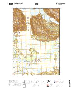 Mount Katmai C-4 SW topographic map thumbnail