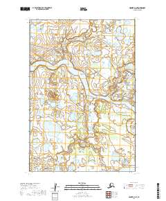 Naknek C-3 NE topographic map thumbnail