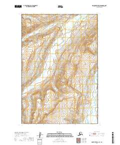 Mount Katmai D-2 SE topographic map thumbnail