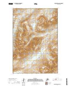 Mount Katmai D-2 NW topographic map thumbnail