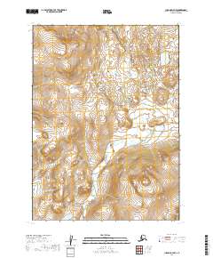 Iliamna D-7 NW topographic map thumbnail