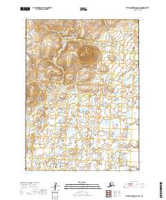 Taylor Mountains A-2 NE topographic map thumbnail