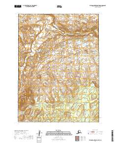 Taylor Mountains A-7 NW topographic map thumbnail