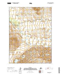 Iliamna D-8 SE topographic map thumbnail