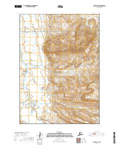 Ugashik A-6 SE topographic map thumbnail