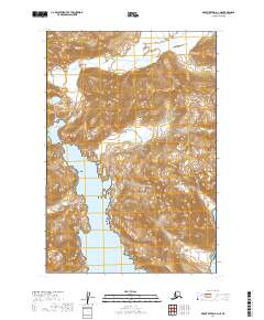 Mount Katmai A-2 NE topographic map thumbnail