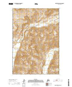 Mount Katmai A-3 NW topographic map thumbnail